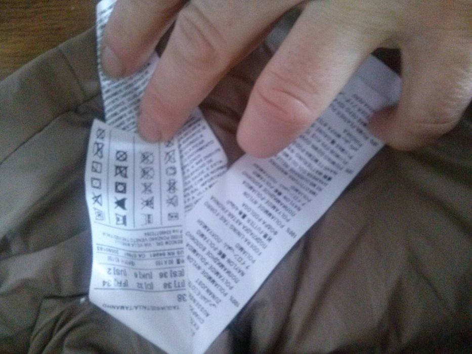 Lekka kurtka puchowa Benetton roz 34/36