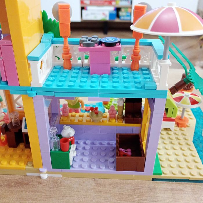 Klocki ELEFUN Wakacje nad morzem 850 elementów - BARDZO DUŻY zestaw klocków typu lego