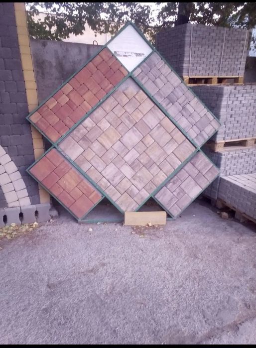 Тротуарная плитка, бордюры, плитка