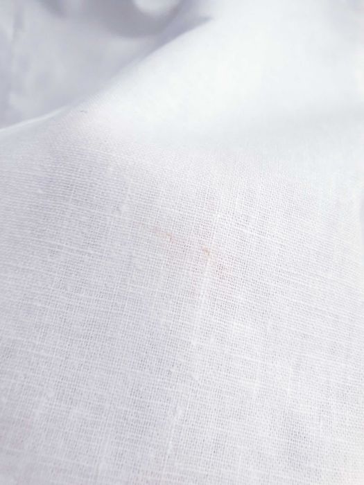 Biała lniana koszula bluzka bez rękawów Share 42 44
