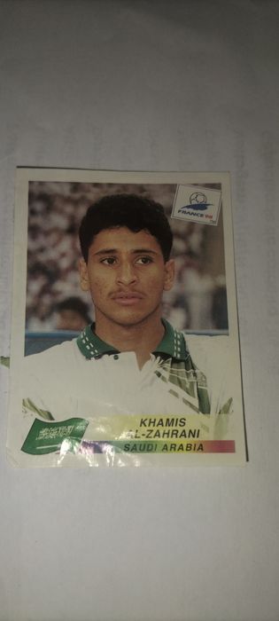 Cromo recuperado Khamis Al-Zahrani #201