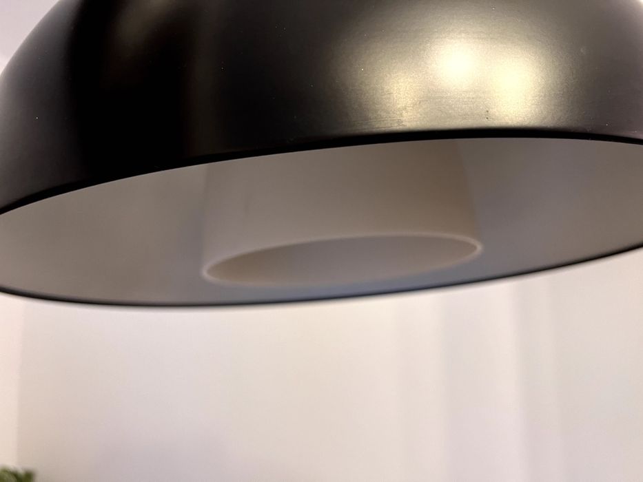 4 Candeeiros IKEA Brasa - 2 Pequenos e 2 Grandes, de Teto, Cor Preta