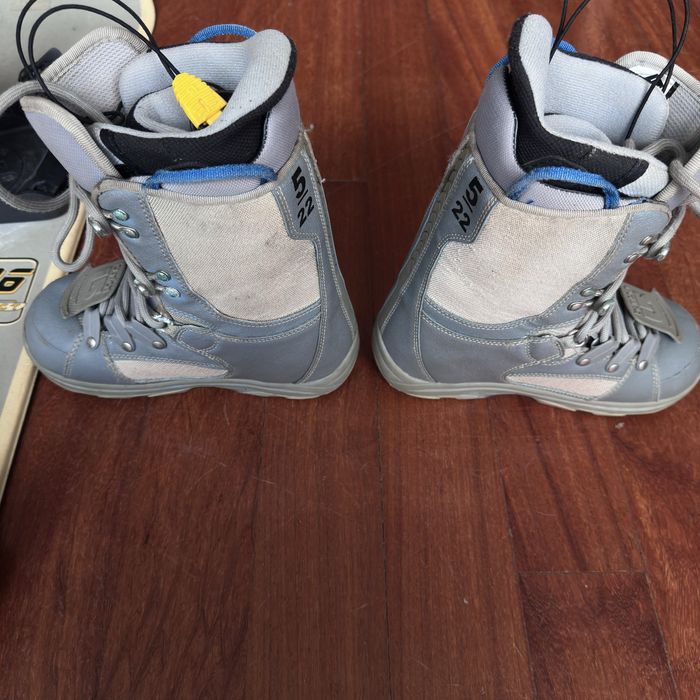 Prancha e Fixações Rossignol+ Botas Burton - Snowboard - Junior