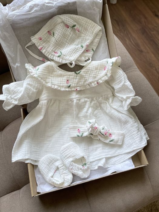 Набір мусліновий на дівчинку