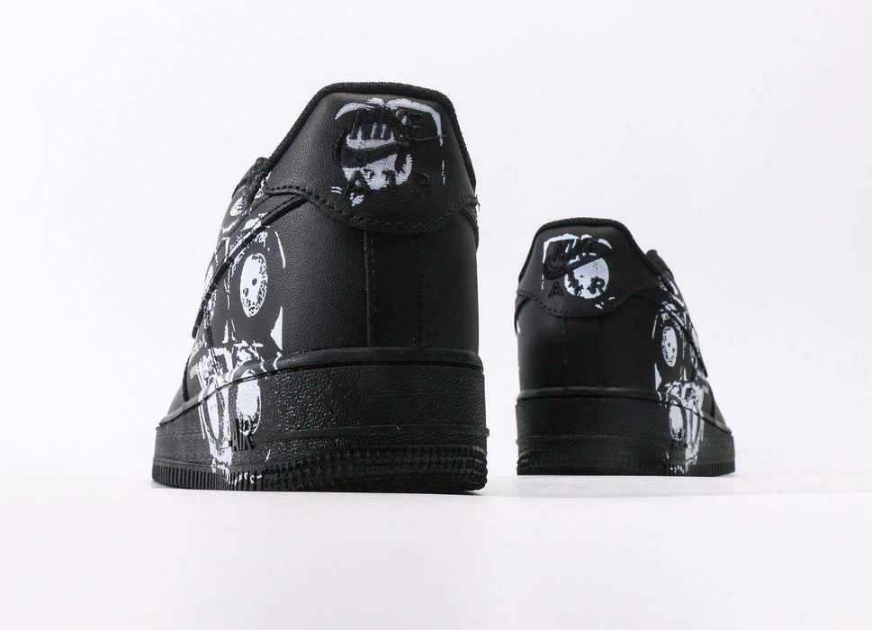 Кожаные кроссовки Nike Air Force 1 Low x Comme des Garçons Supreme