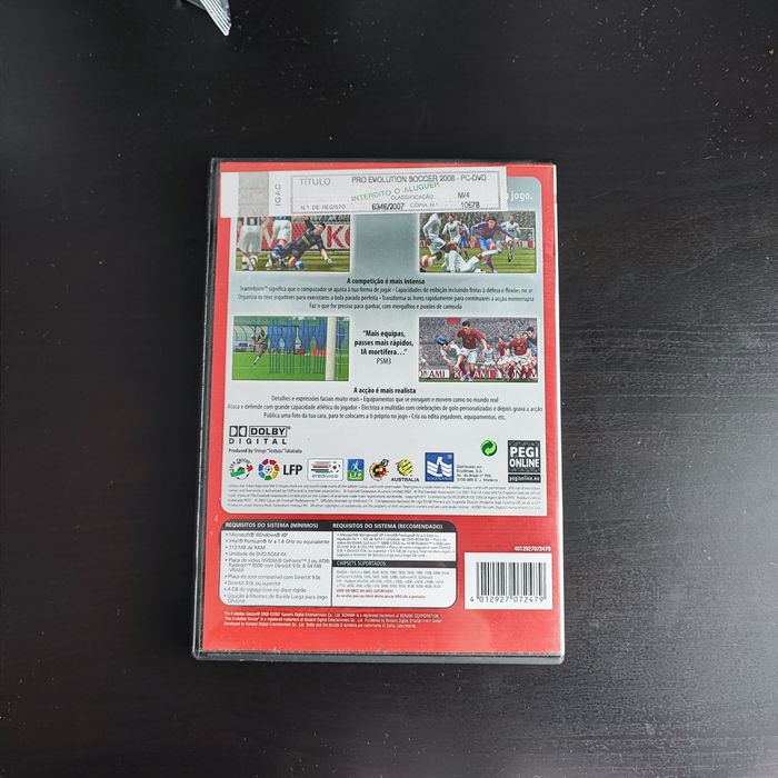 Jogo PC - PES2008