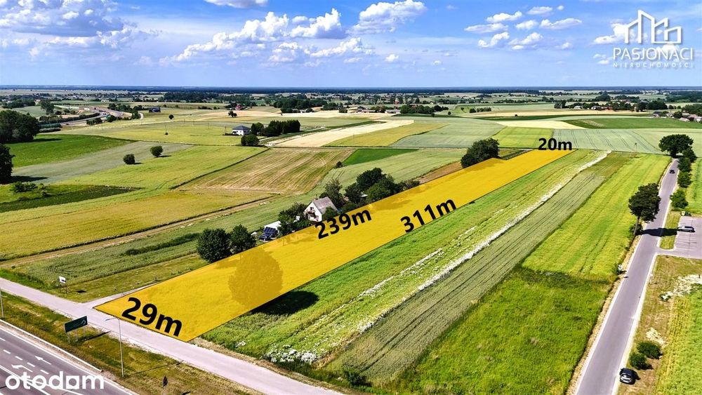 Kompleks działek usługowych Bogucin 11km od Lublina - Widok 2