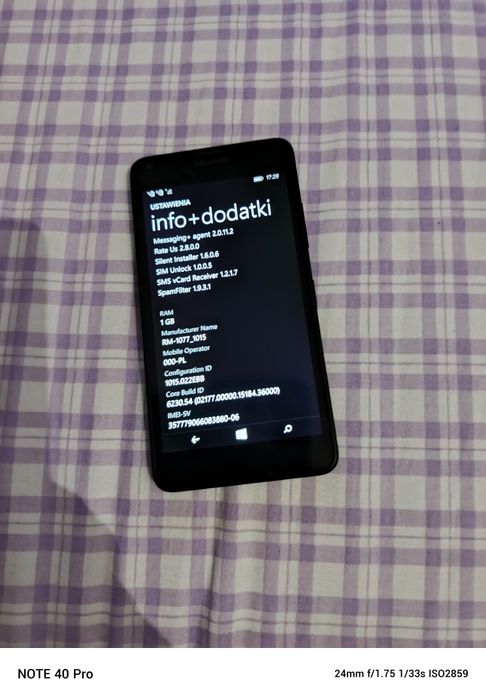 Sprzedam Nokia Lumia 640 dual SIM