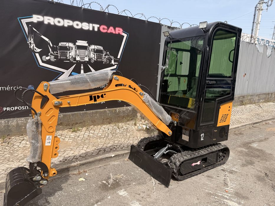 JPC 1.200kg Excavadora Cabinada Nova a Diesel Motor Koop  Excelente  ###OPORTUNIDADE###