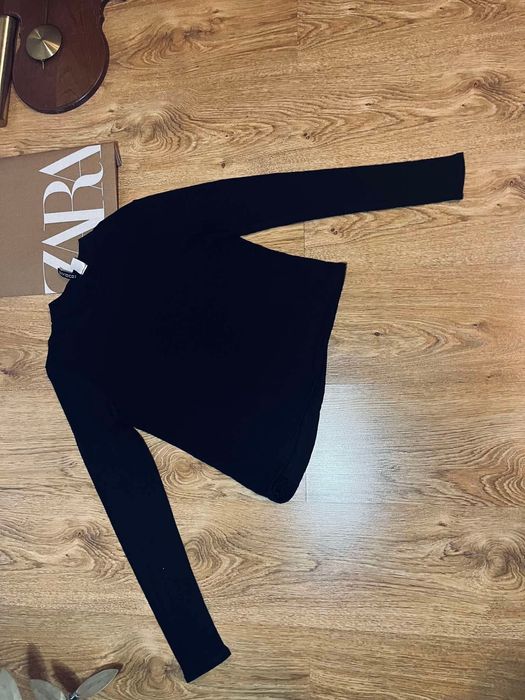 H&M 38 M czarny golf sweter bluza klasyczny