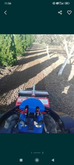 Usługi ogrodnicze, glebogryzarka separacyjna, zakładanie trawników