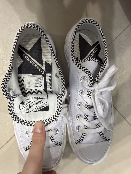 Кеди converse білі