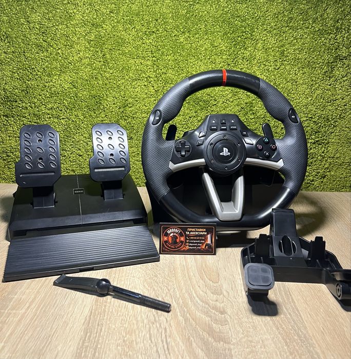 Кермо HORI Racing Wheel Apex (RWA) для PS4/PS5  та ПК  Гарантия ! Кермо і педалі