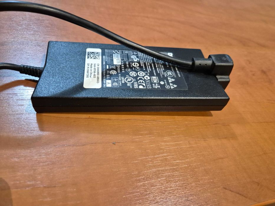 Zasilacz Dell 90W travel - cienki - oryginał DA90PE1-00