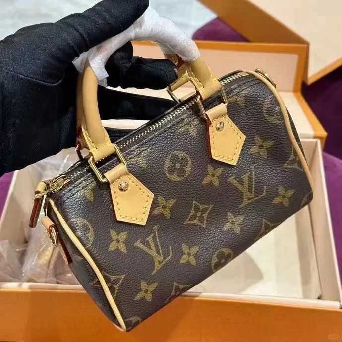 (Ostatni) LOUIS VUITTON LV nano speedy Torebki damskie