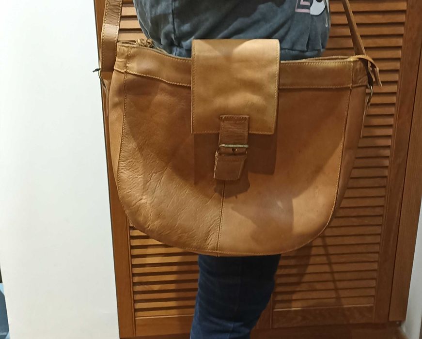 Skórzana torba damska