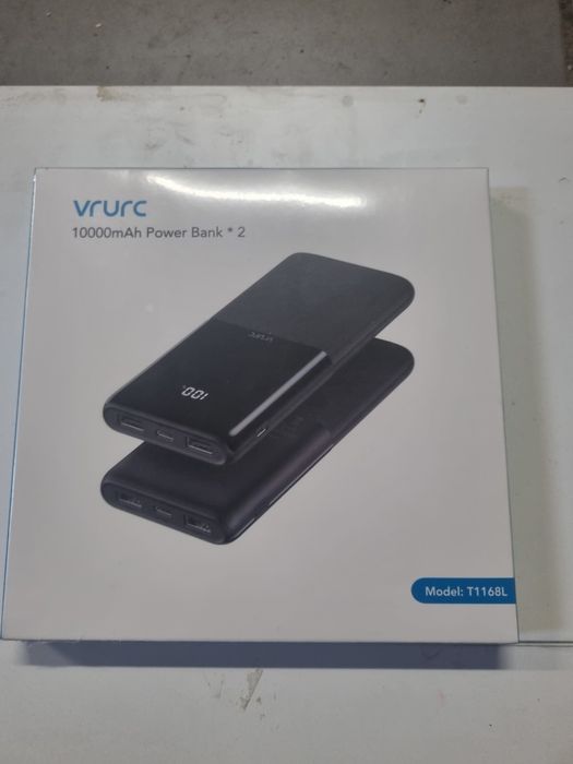 Power bank nowy VRURC 2szt. Zestaw
