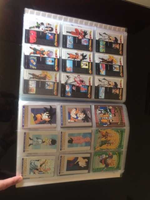 Dragon Ball Z - Cartas colecção (pequenas e jumbo e outros)