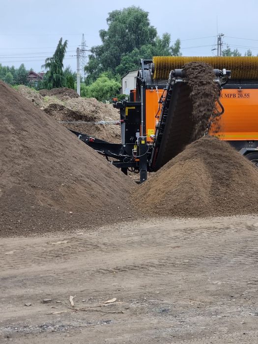 Ziemia Ogrodowa przesiewanie