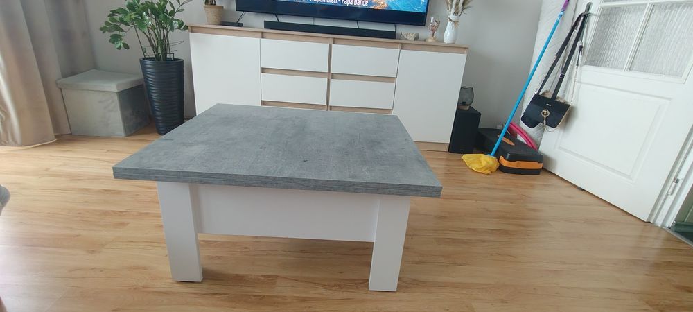 Nowoczesna ława rozkładana podnoszona ławostół