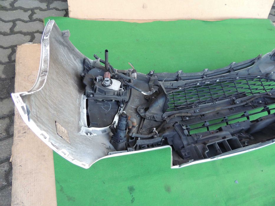 Zderzak przód przedni Mazda 3 III BL LIFT 11,12,13 BIAŁY 34K SPRYSKI