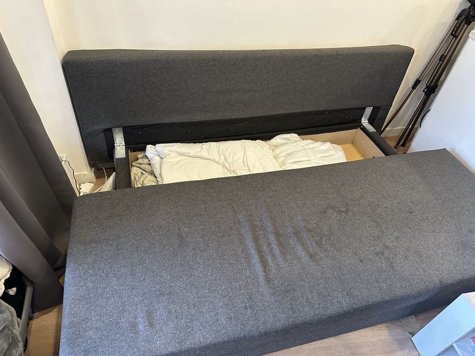 Sofá cama comprado no IKEA