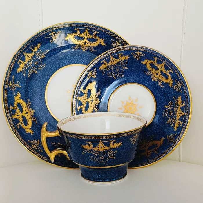 **filiżanka „Royal Blue” porcelana Collingwood Bros 1924_1939