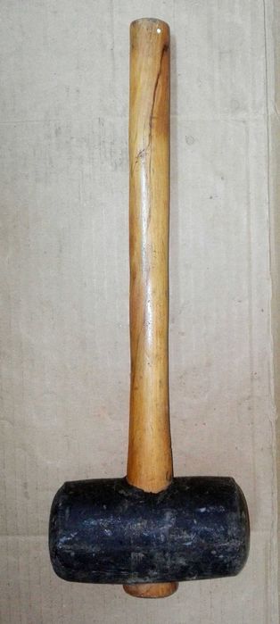 Maço de borracha e martelo de orelhas Hickory