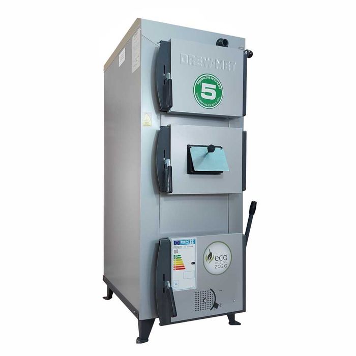Kocioł DREW-MET UNI DS BW 13 kW - 5 klasa - ED - zasypowy / tradycyjny