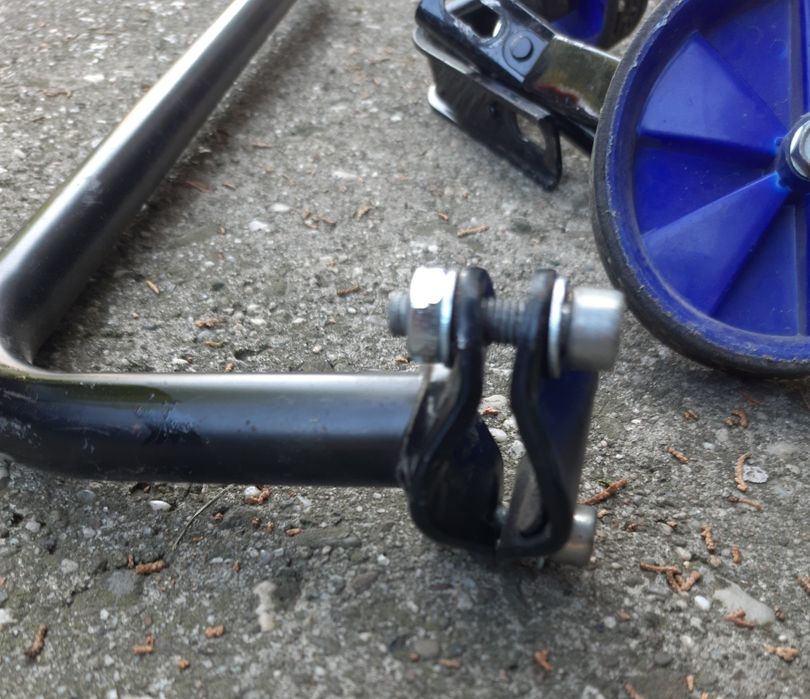 Do nauki jazdy rowerem dla dzieci kij prowadnik do  rowerka