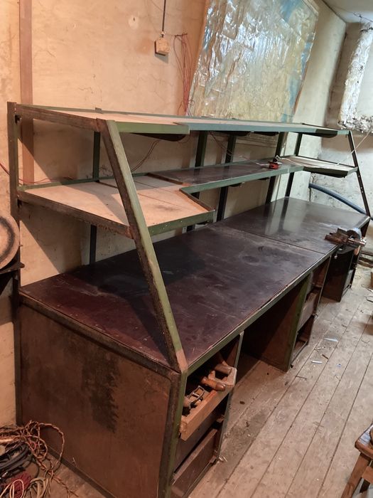 Стол слесарный металлический