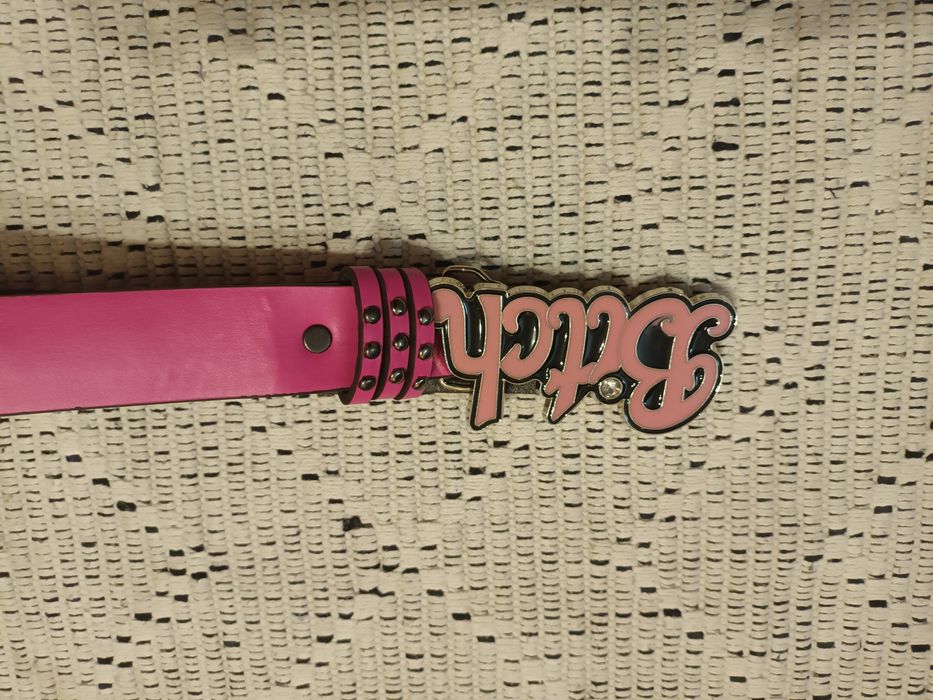 Pasek Damski Różowy