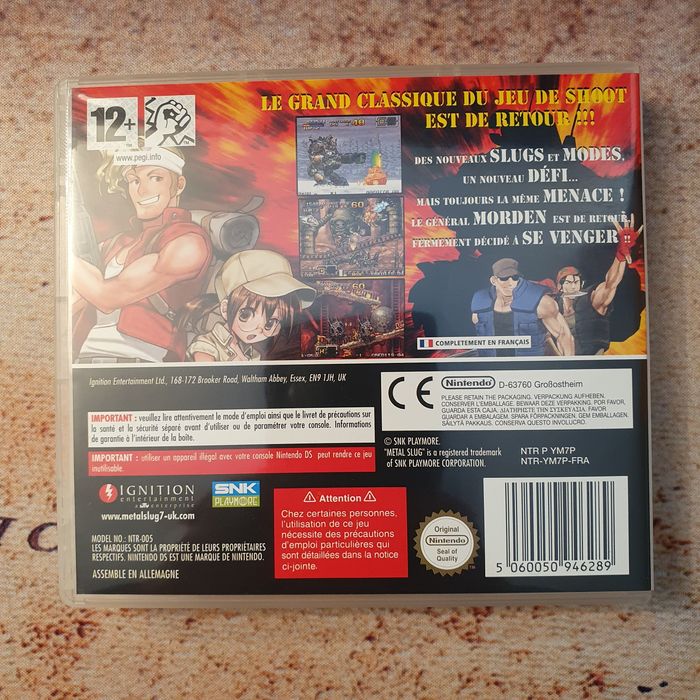 Nintendo DS - Metal Slug 7
