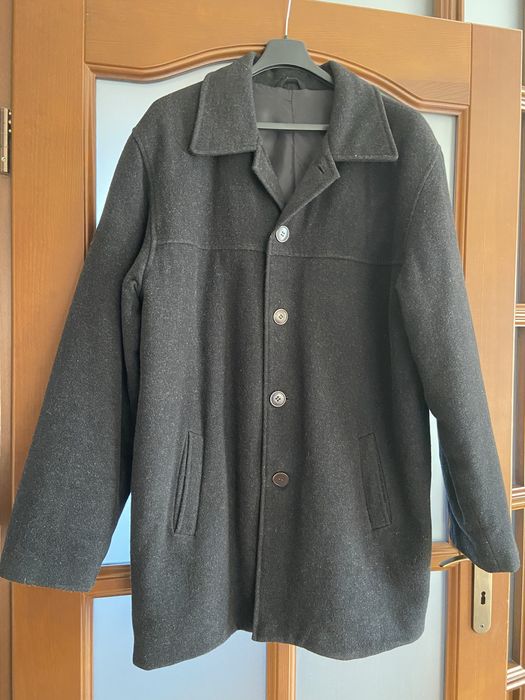 Plaszcz męski wełniany