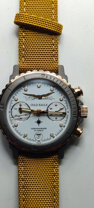 Chronograf Poliot Gold Eagle