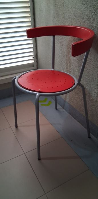 Cadeira de ferro e madeira - HAPPY DAY