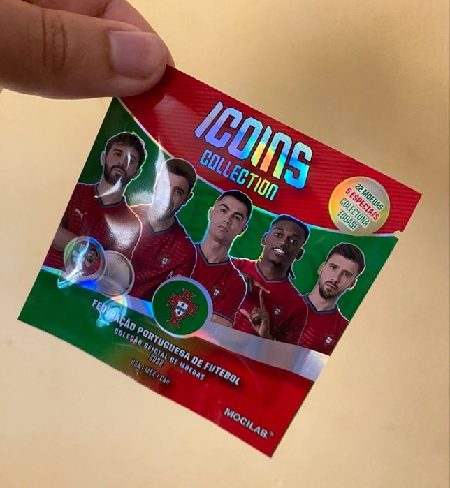 Icoins  Moedas da Seleção Nacional de Futebol