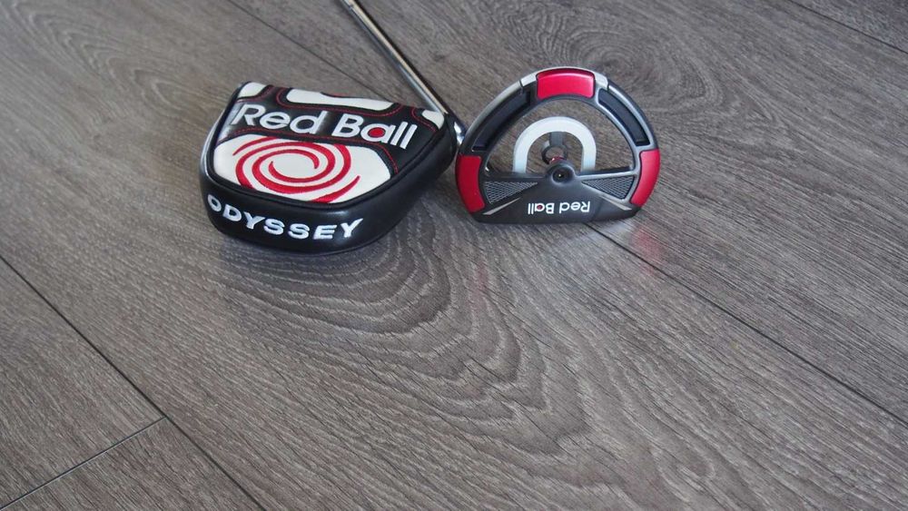 Kij do golfa Putter Odyssey Red Ball Mallet | Grip SuperStroke | Stan Idealny! | 34 CALE