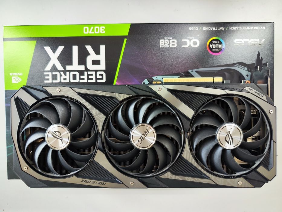 Karta graficzna Asus ROG Strix GeForce RTX 3070 V2 OC 8GB GDDR6