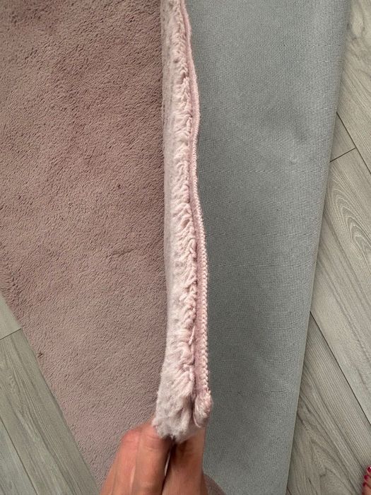 Dywan 160x120 pudrowy róż