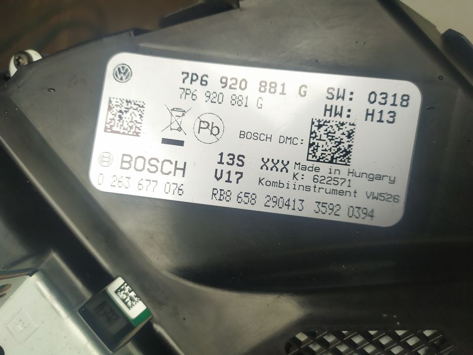 Щиток .Блок Комфорту Чіп Ключ VAG Volkswagen Touareg VW 2010-18р 3.0д.
