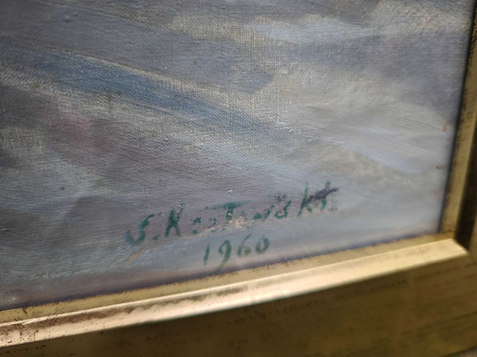 Kwiaty w wazonie-Kozłowski-obraz olejny