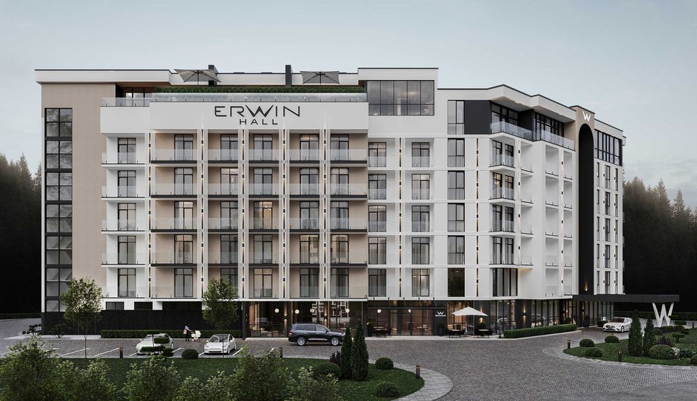 Продаж апартаментів у новому комплексі Erwin Hall, курорт Поляна
