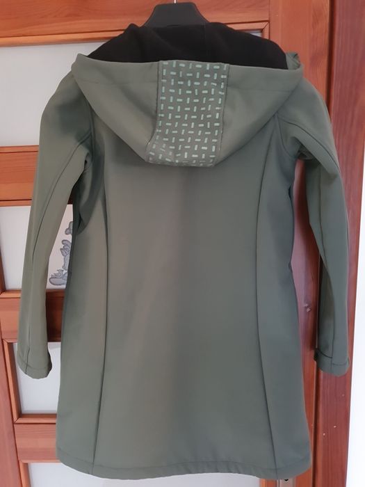 Płaszcz softshellowy damski SFD202 zieleń ciemna