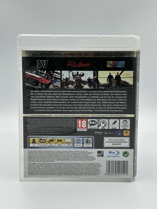 [CIB] GTA 4 Grand Theft Auto IV The Complete Edition PS3