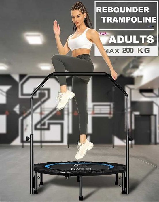 DARCHEN mini trampolina dla dorosłych, i dzieci  do treningu  200kg