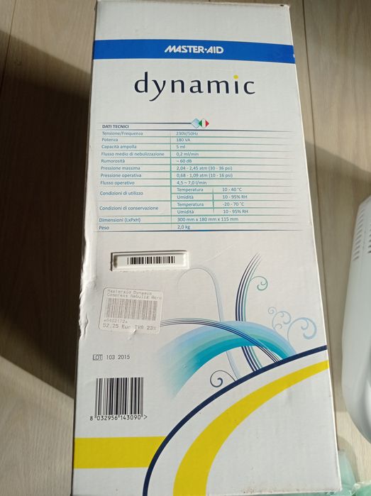 Nebulizador compressor para tratamento aerosol