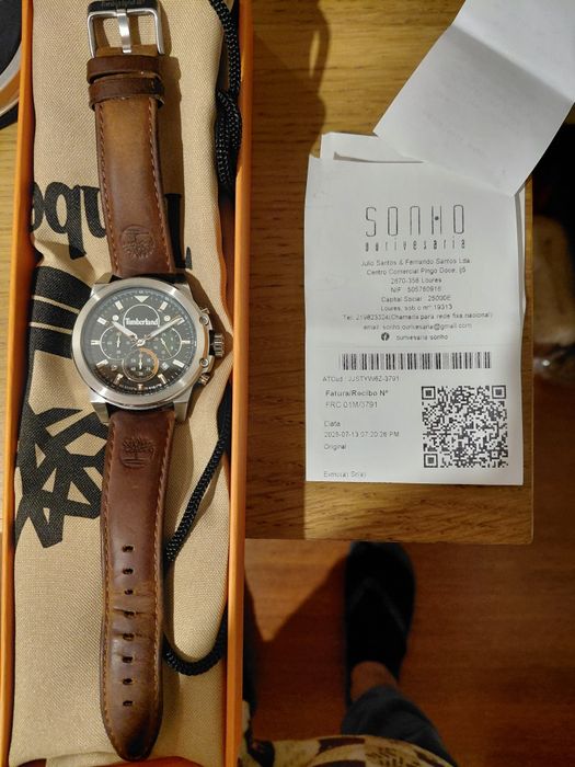 Vendo relógio Timberland impecável