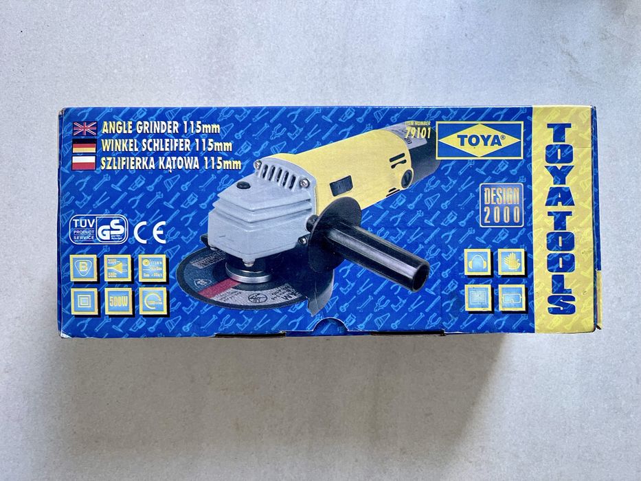 Nowa szlifierka kątowa Toya Tools 79101 500W 115 mm