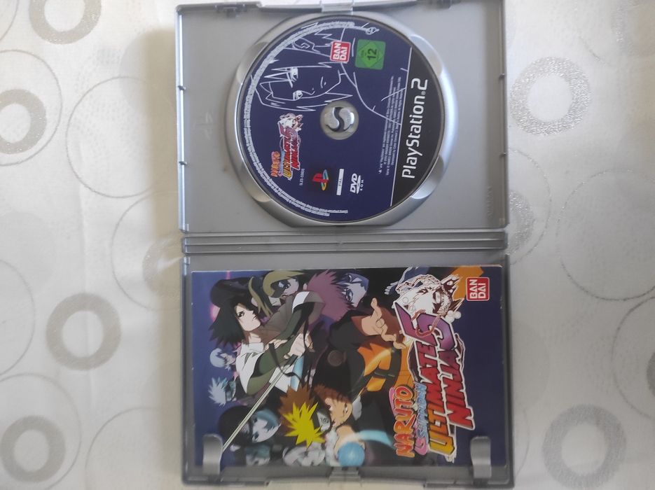 PS2 Naruto Shippuden ultimate ninja 5 ler descrição